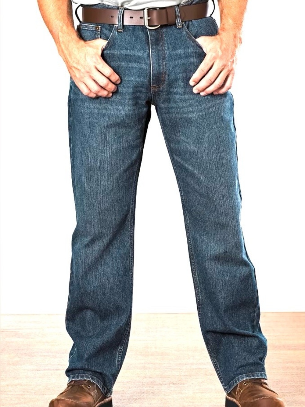 BUNDLE AND SAVE. Brand NEW. Classic Men's Relaxed Fit Blue Jeans. For comfort.